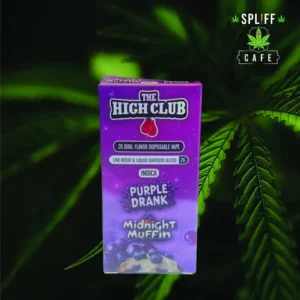 The High Club Disposable Purple Drank x Midnight Muffin
