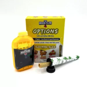 The High Club 3G Dispo + THCa Preroll Elevated Slice