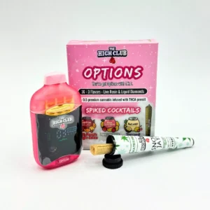 The High Club 3G Dispo + THCa Preroll Spiked Cocktails