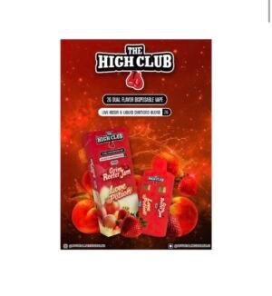 The High Club 2g Dual Disposable Vape Grim Reefer Jam X Love Potion